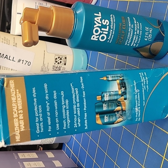 Royal Oils Scalp Elixir Cooling Menthol & Peppermint 125ml New Bottle in Box - Picture 2 of 4